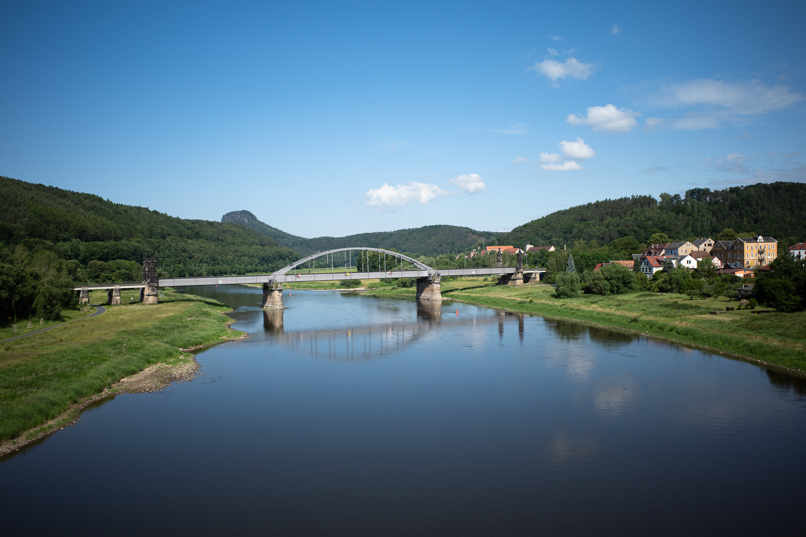 Aufbruch aus Bad Schandau